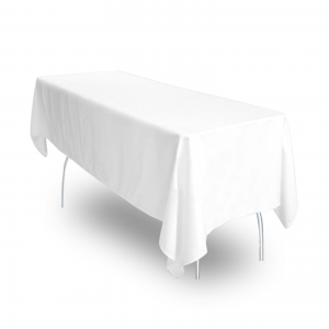 White tablecloth