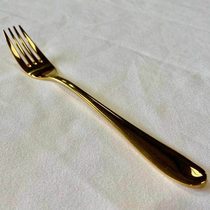 Gold starter fork